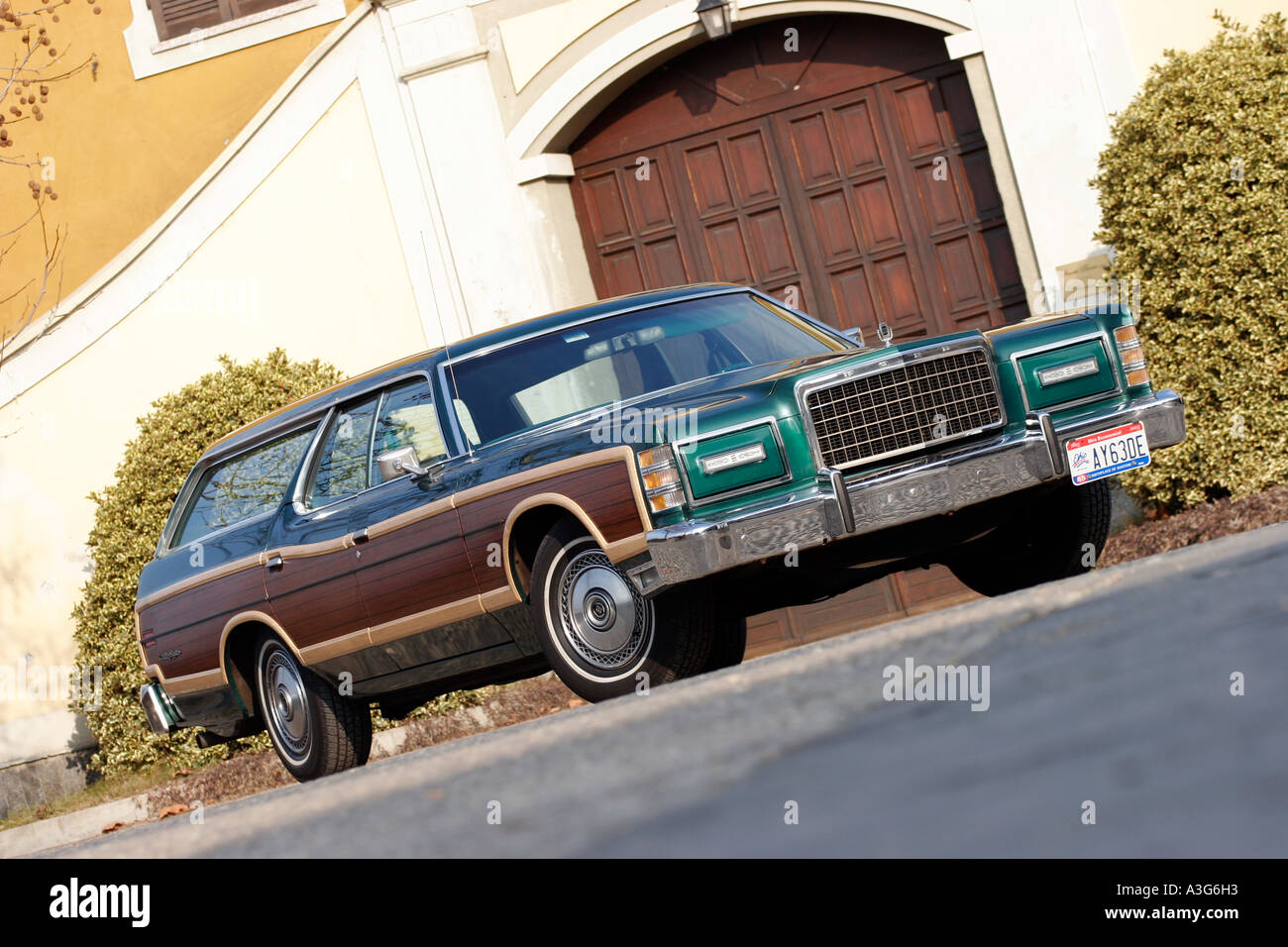 Ford LTD Country Squire Wagon 1977 Stock Photo