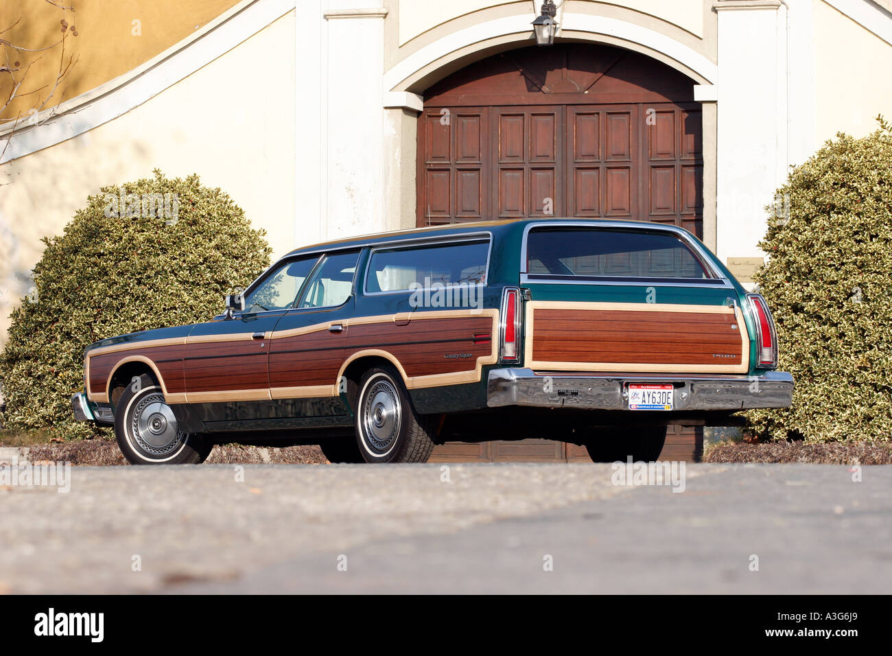 Ford LTD Country Squire Wagon 1977 Stock Photo - Alamy