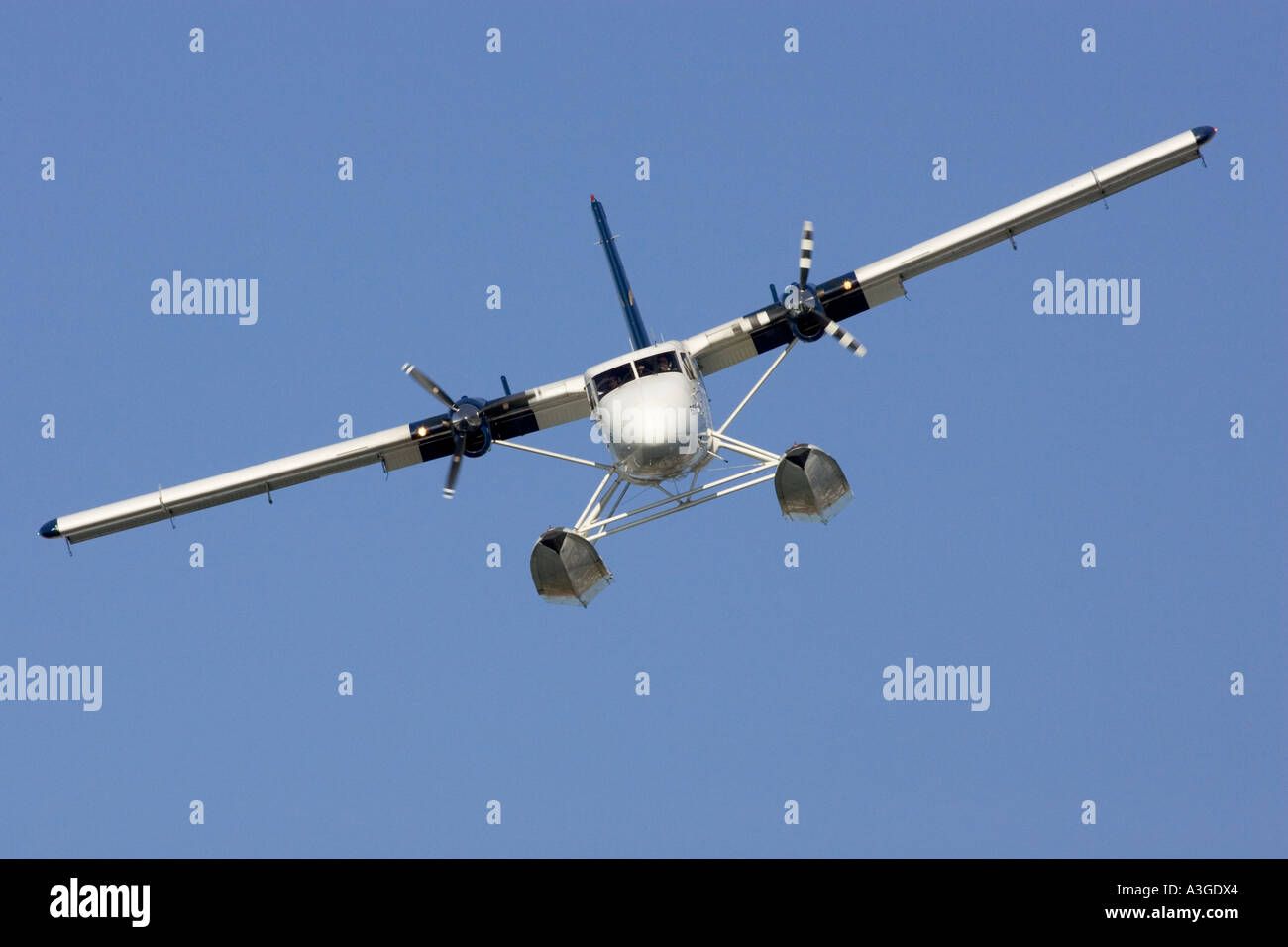 De Havilland Canada DHC6 Twin Otter floatplane Stock Photo - Alamy