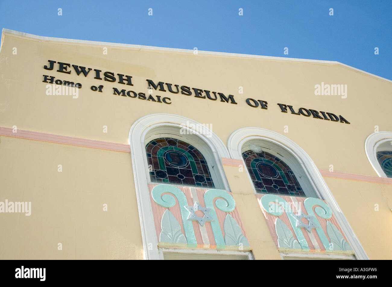 Jewish Museum of Florida, Miami Beach Stock Photo
