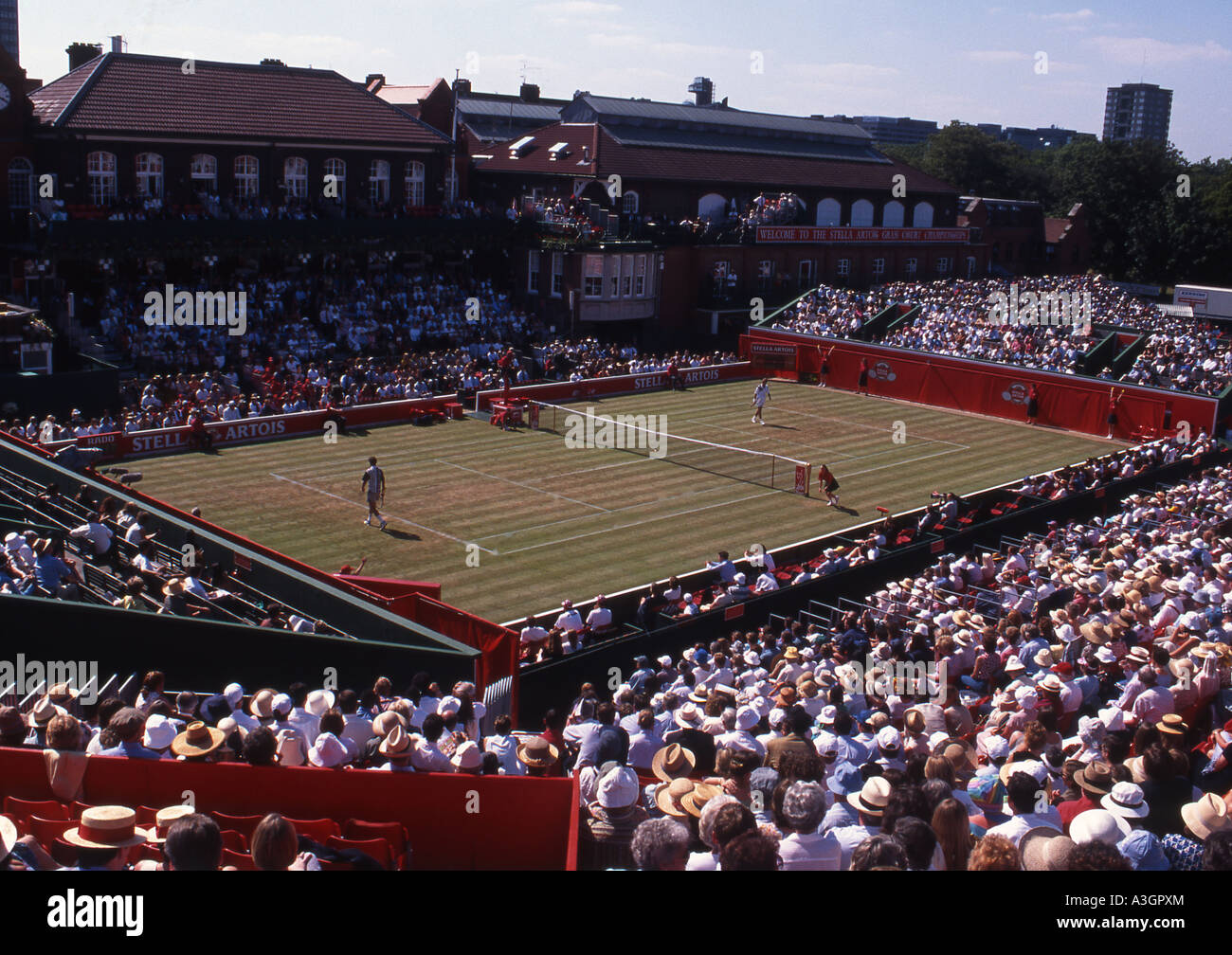Centre Court Queens Club London during Stella Artois Lawn