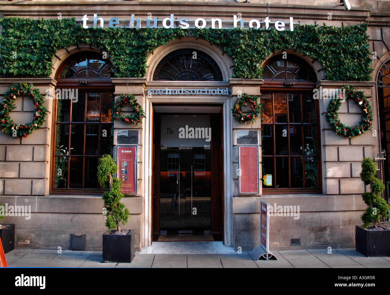 The Hudson Hotel. , 911 Hope Street, Edinburgh,Scotland Stock Photo