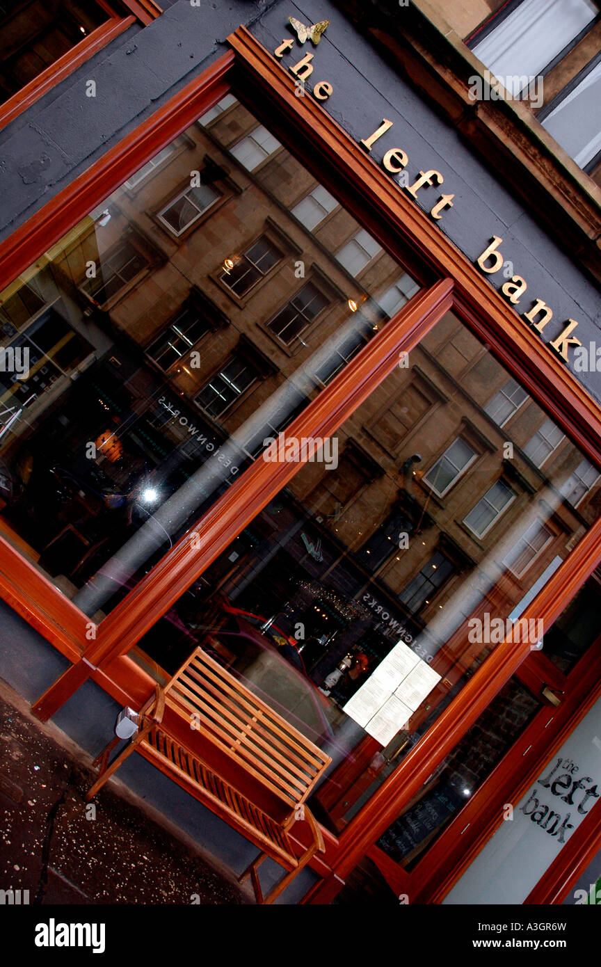The Left Bank Bar/Cafe/Restaurant,35 Gibson St,West End,Glasgow