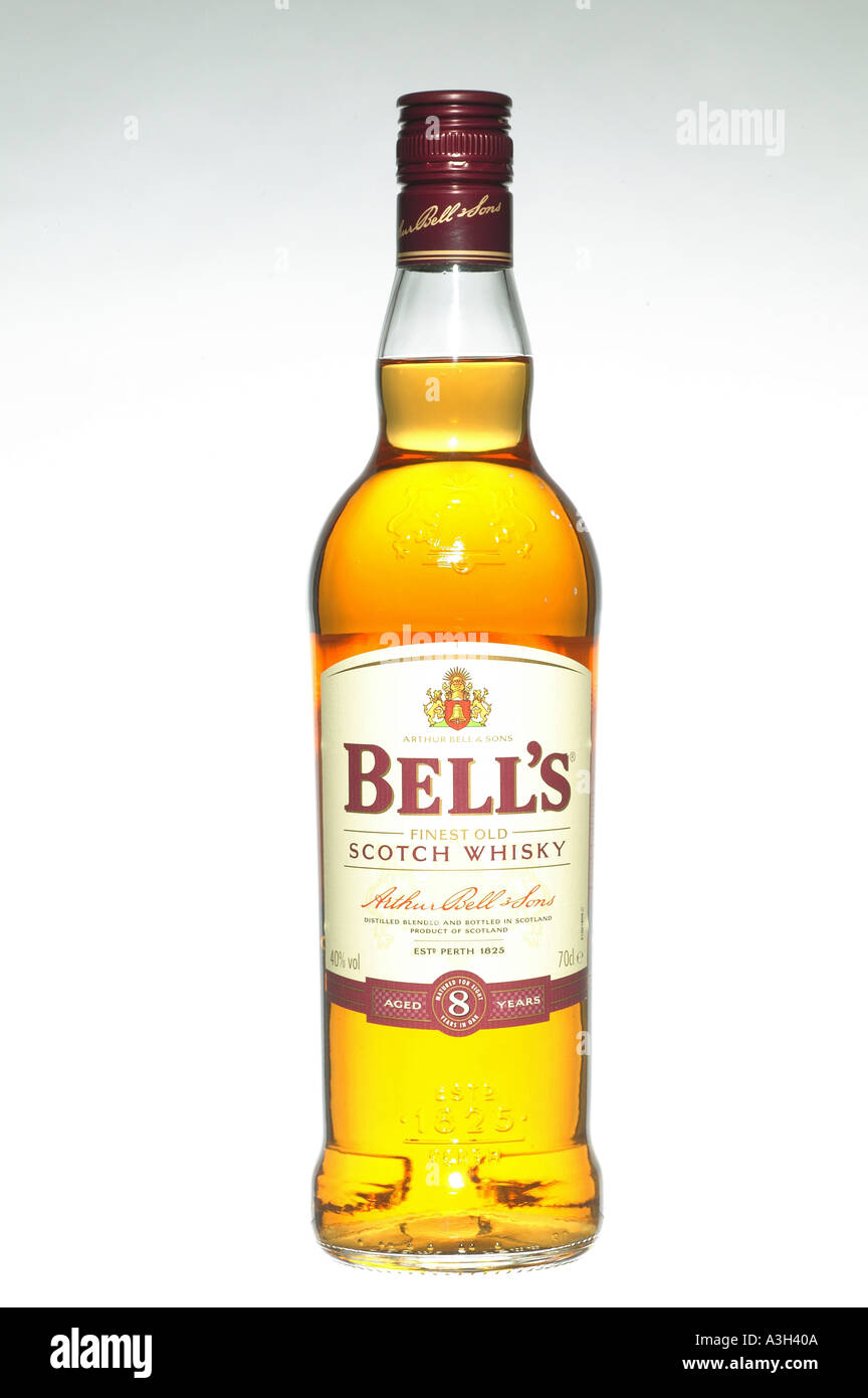 Bells Whiskey whisky Stock Photo Alamy