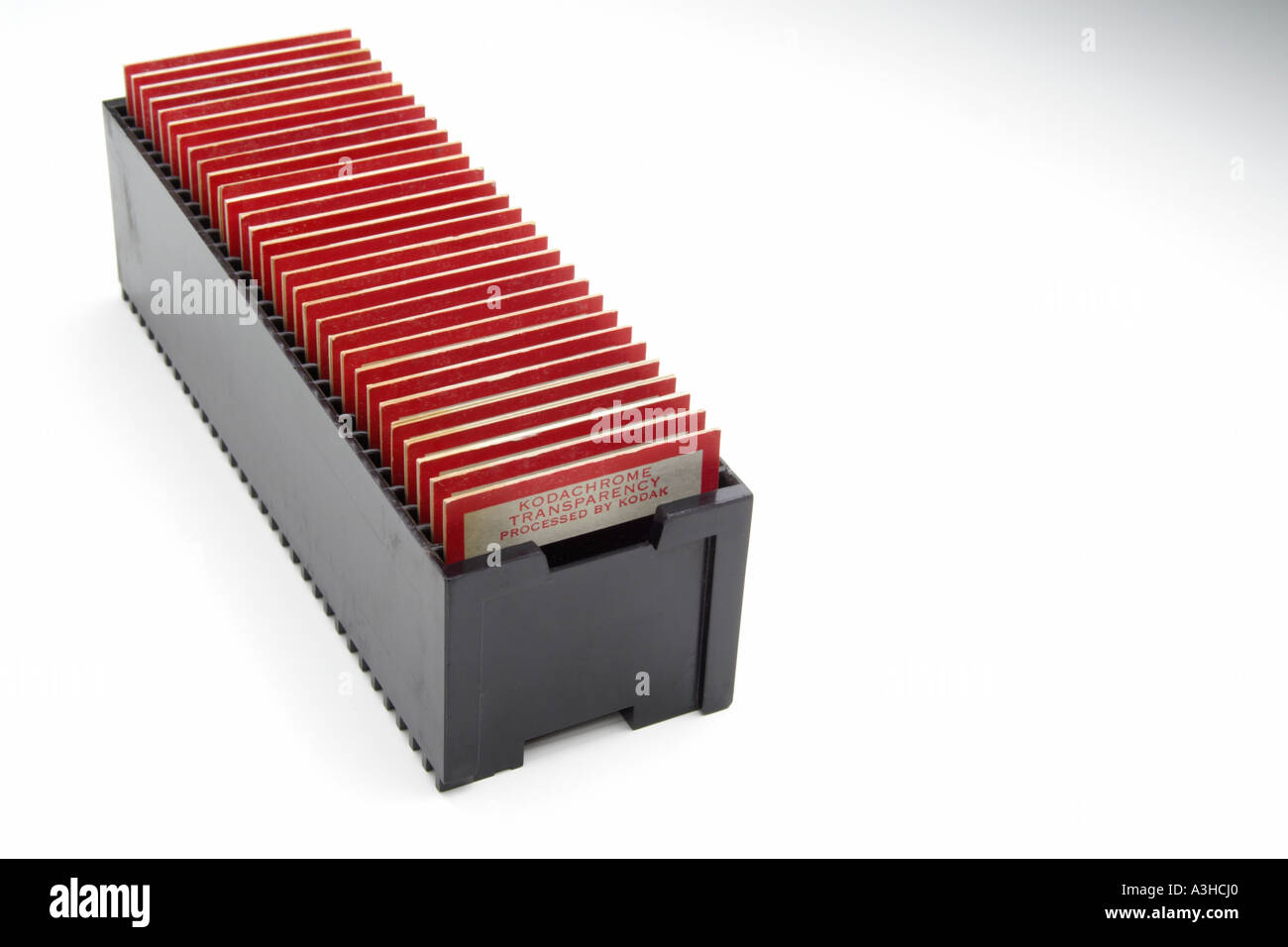 cardboard slides in straight slide projection tray Stock Photo Alamy