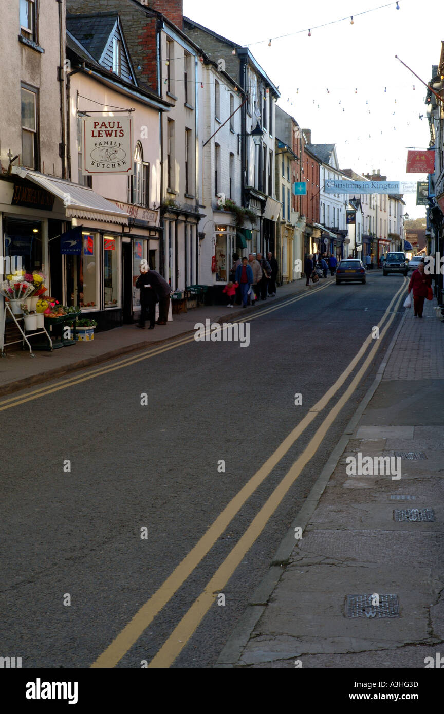 Kington Herefordshire England High Resolution Stock Photography and Images Alamy