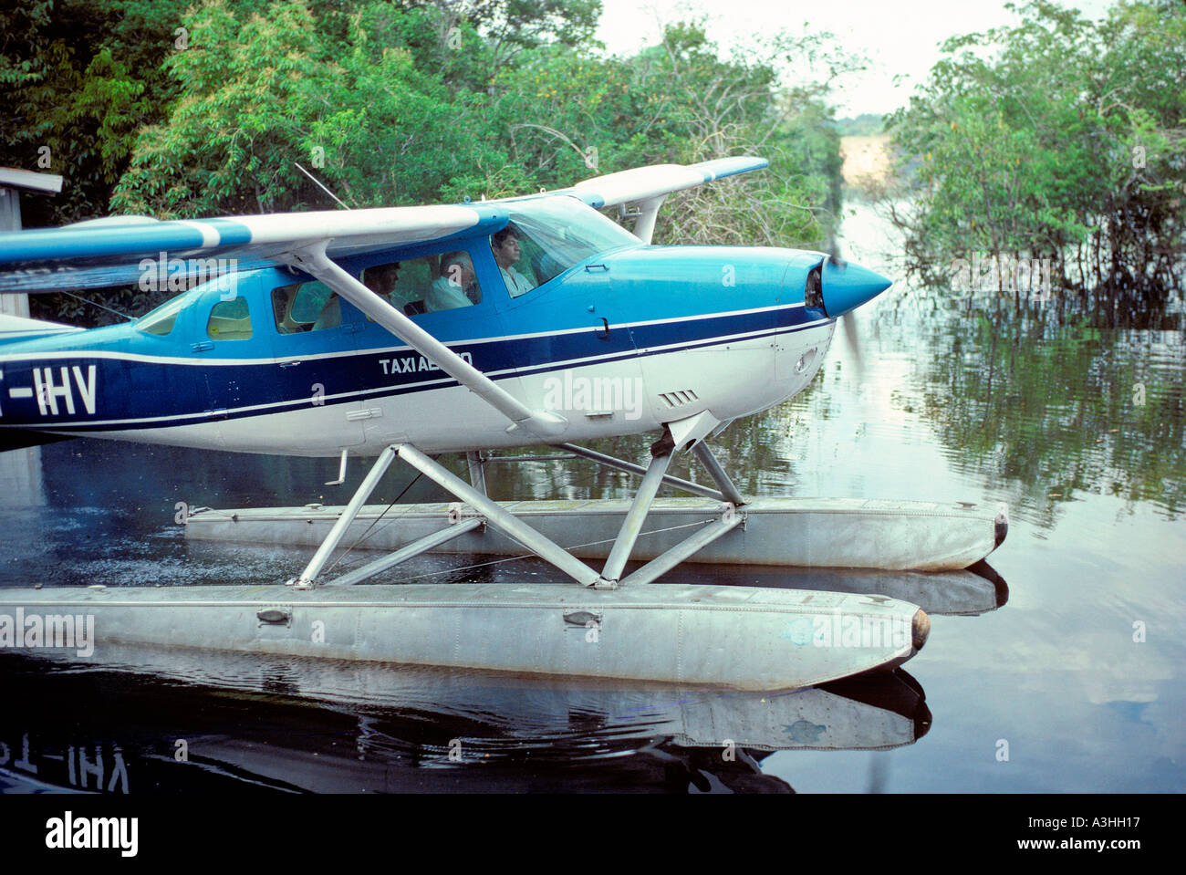 airplane taxi state of amazonas brazil editorial use only Stock Photo