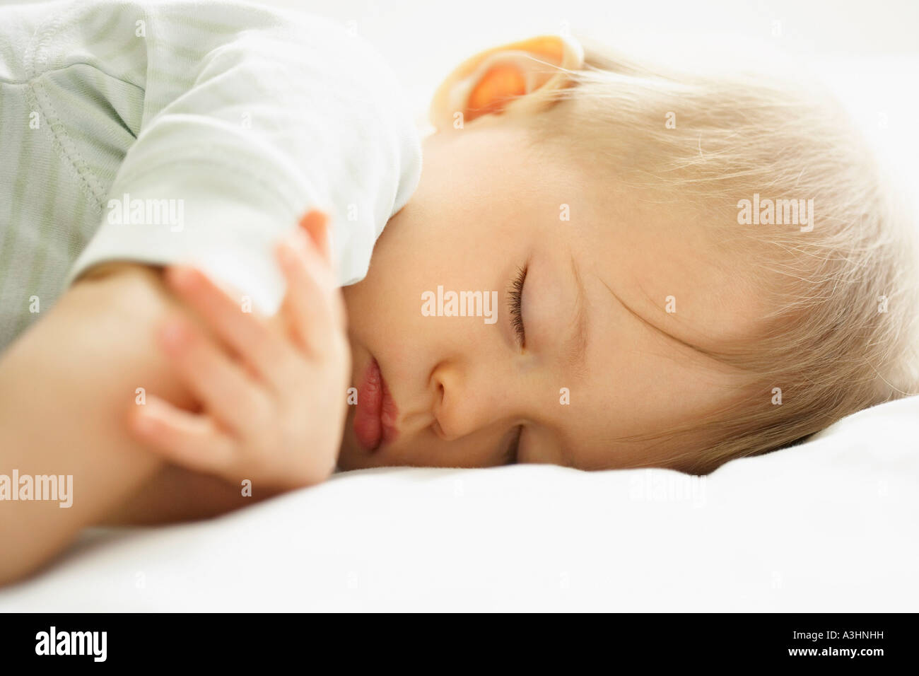 6 Month Old Baby Asleep High Resolution Stock Photography and Images ...