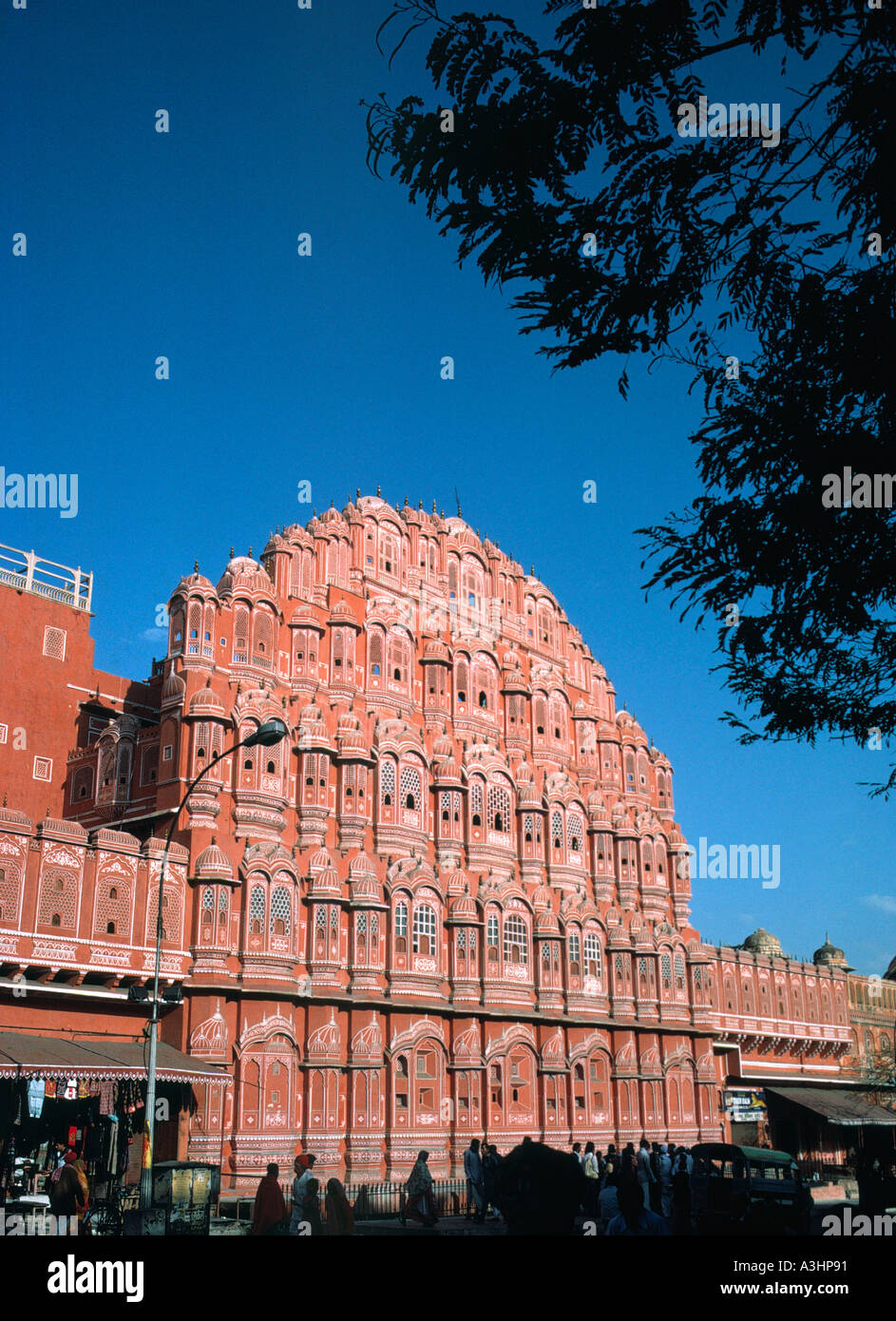 palace of winds hawa mahal town of jaipur state of rajasthan india Stock Photo