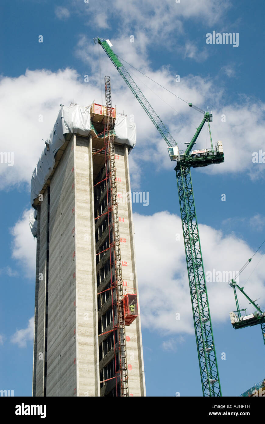 Construction process of concrete high rise building - bxeol