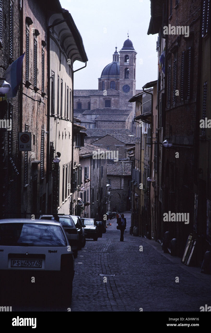 Urbino duomo tower hi-res stock photography and images - Alamy