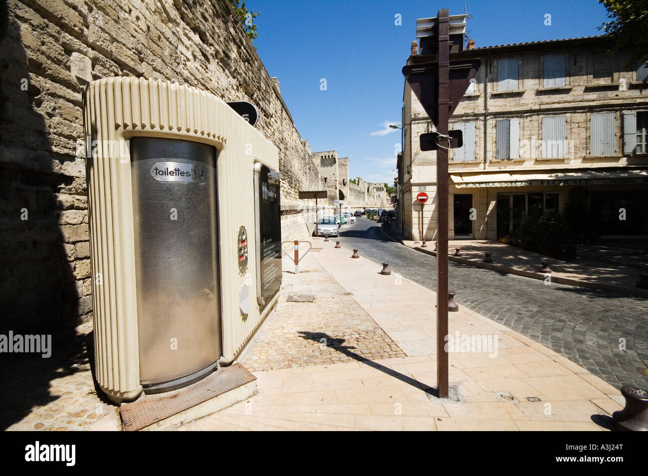 French toilet in Avignon Stock Photo Alamy