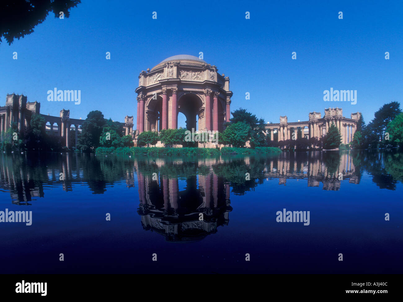 The Palace of Fine Arts San Francisco California USA Stock Photo