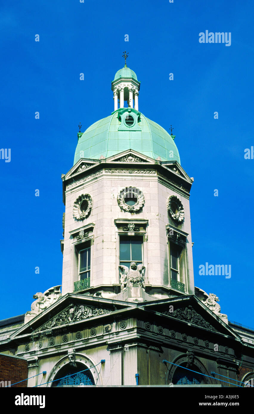 Decorative cupola Smithfield Market London England Stock Photo Alamy