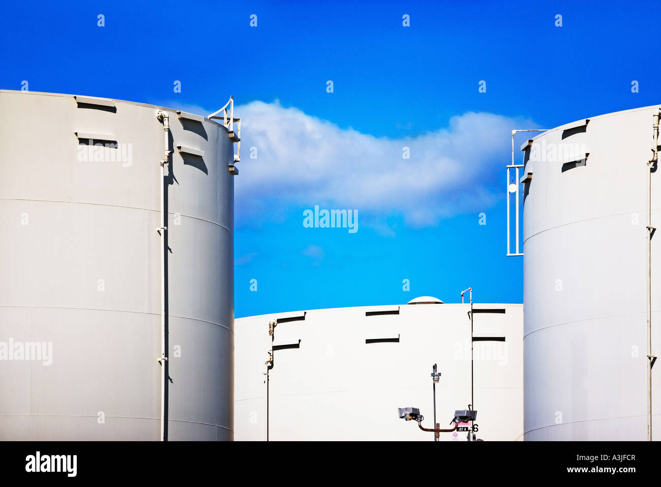 Large storage tanks on industrial hi-res stock photography and images ...