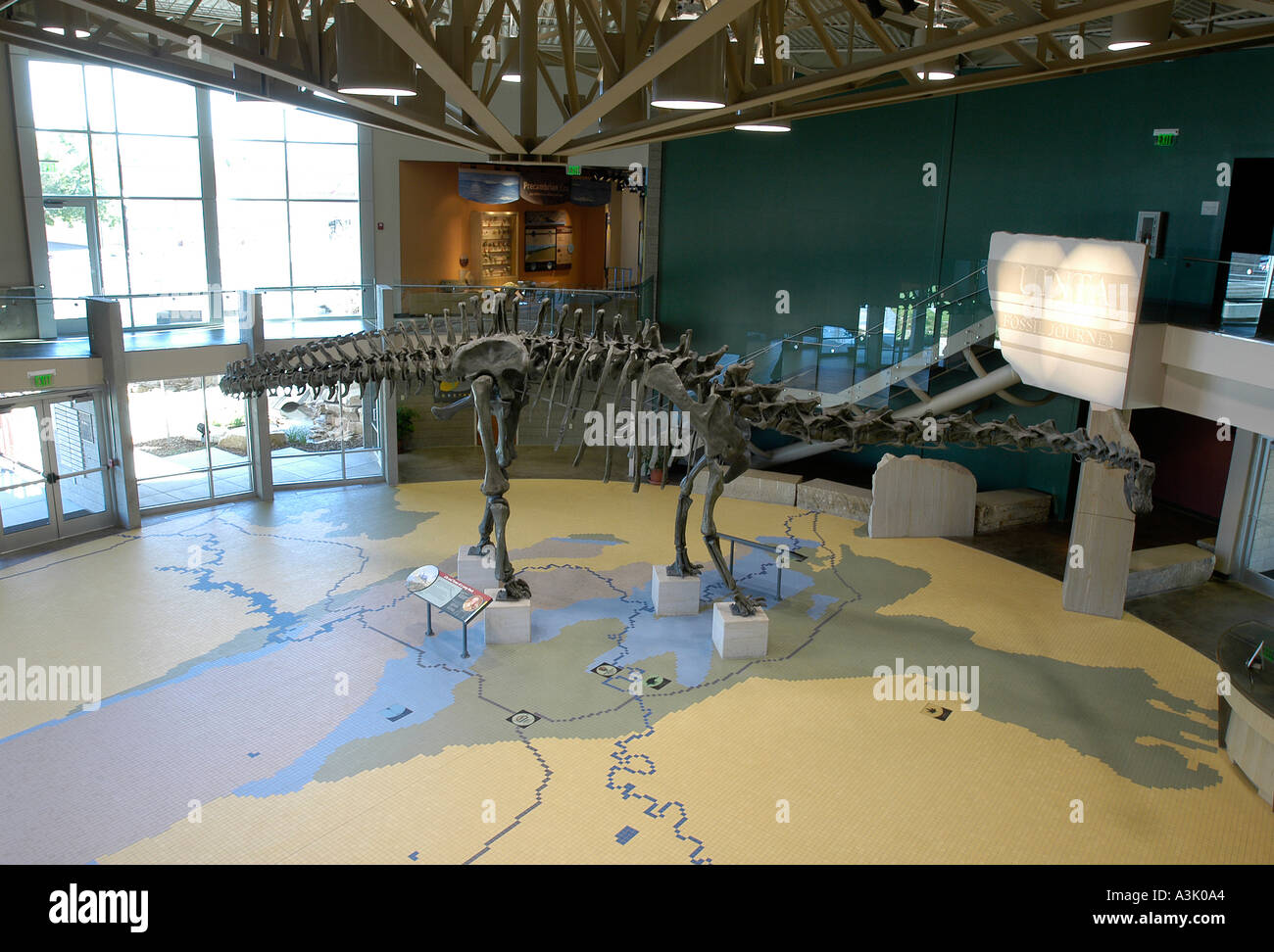 Utah Field House Natural History Museum Vernal USA Stock Photo Alamy