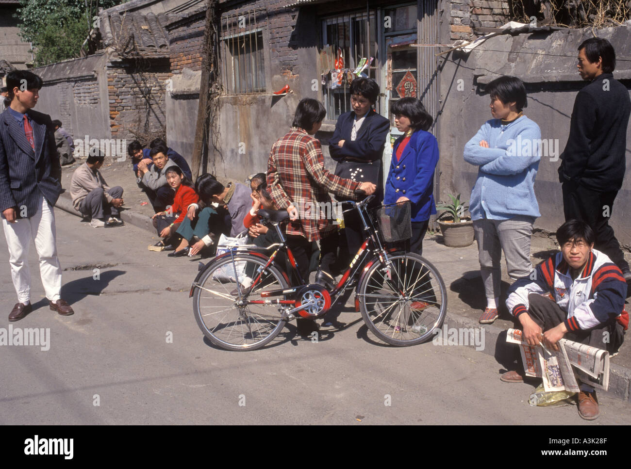 Beijing in the 90s hi-res stock photography and images - Alamy