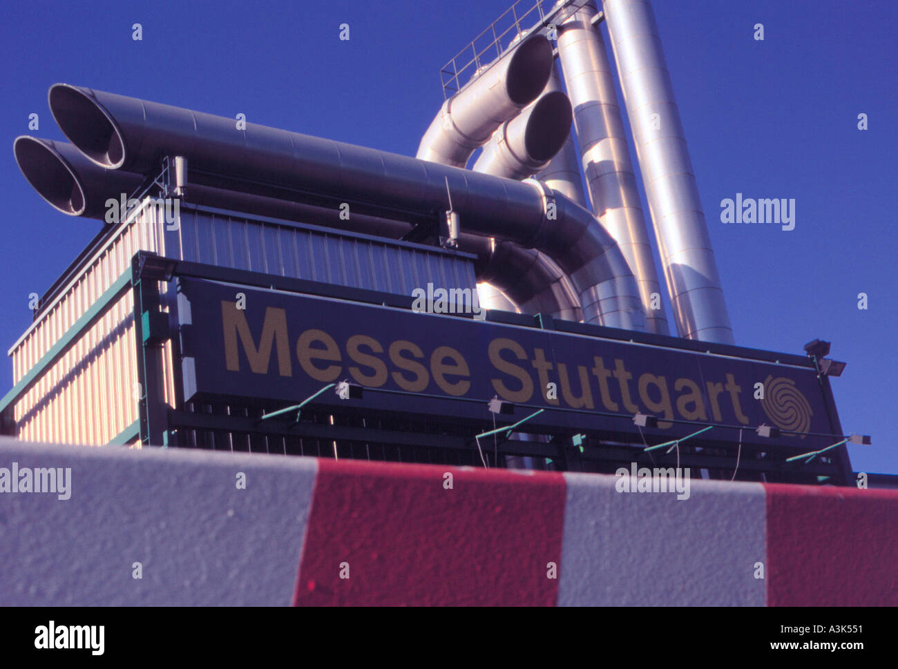 Exterior view of the fair and congress centre in Killesberg Stuttgart Germany  Stock Photo