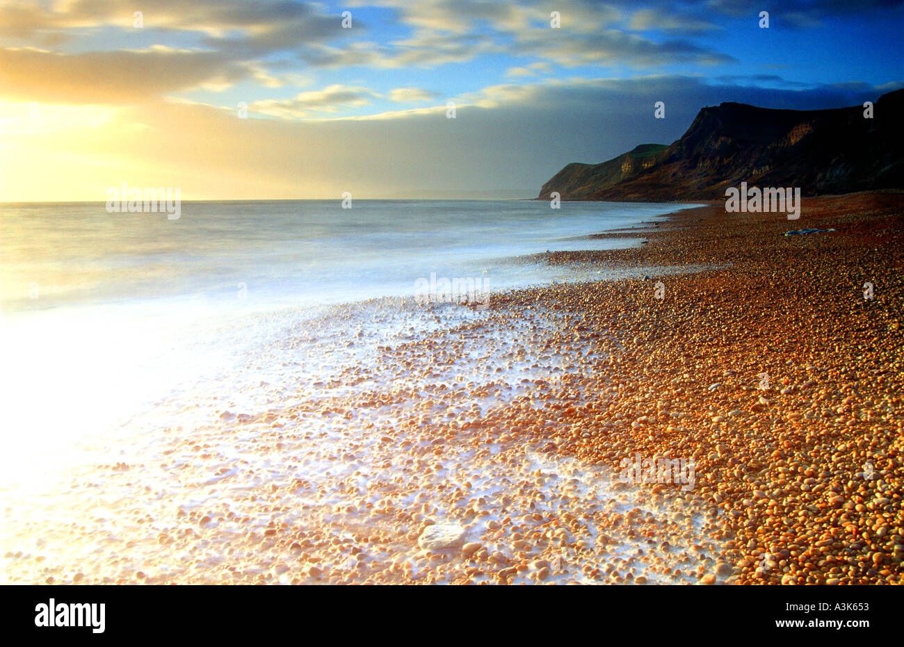 Eype Beach Dorset England UK Stock Photo