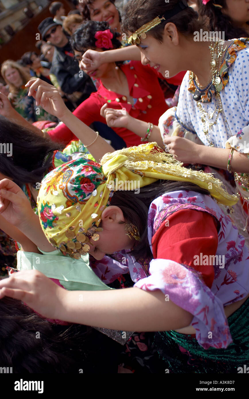 Roma Festival in Prague Czech Republic Stock Photo