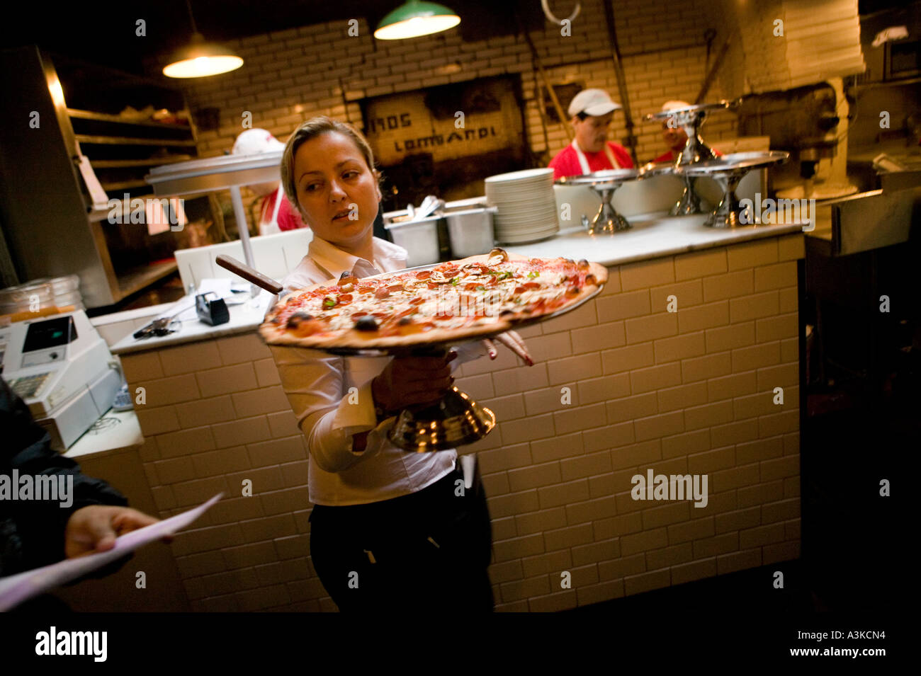 Lombardi pizza new york hires stock photography and images Alamy