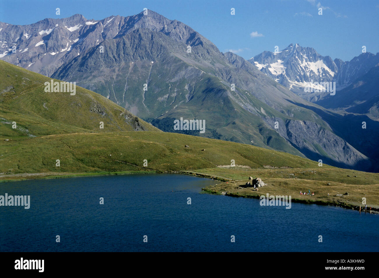 Mountains, Ecrins National Park, France. Stock Photo
