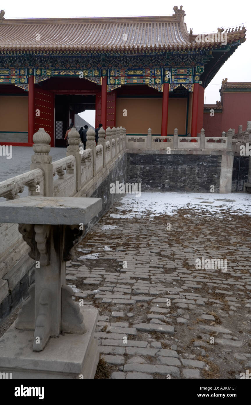 Inside the forbidden city, Beijing, China Stock Photo