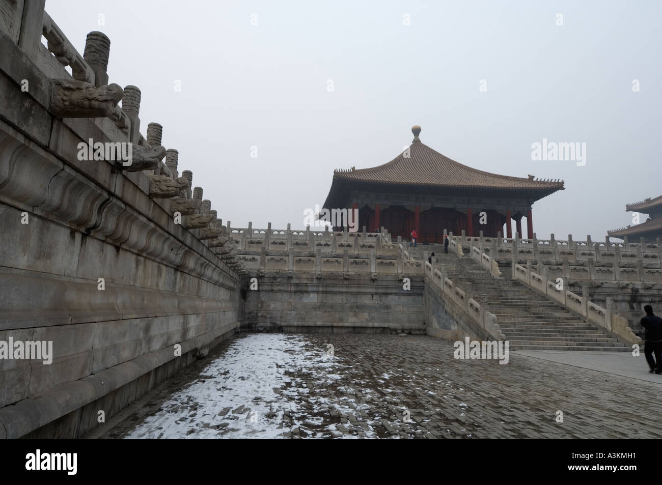 inside the forbidden city, Beijing Stock Photo