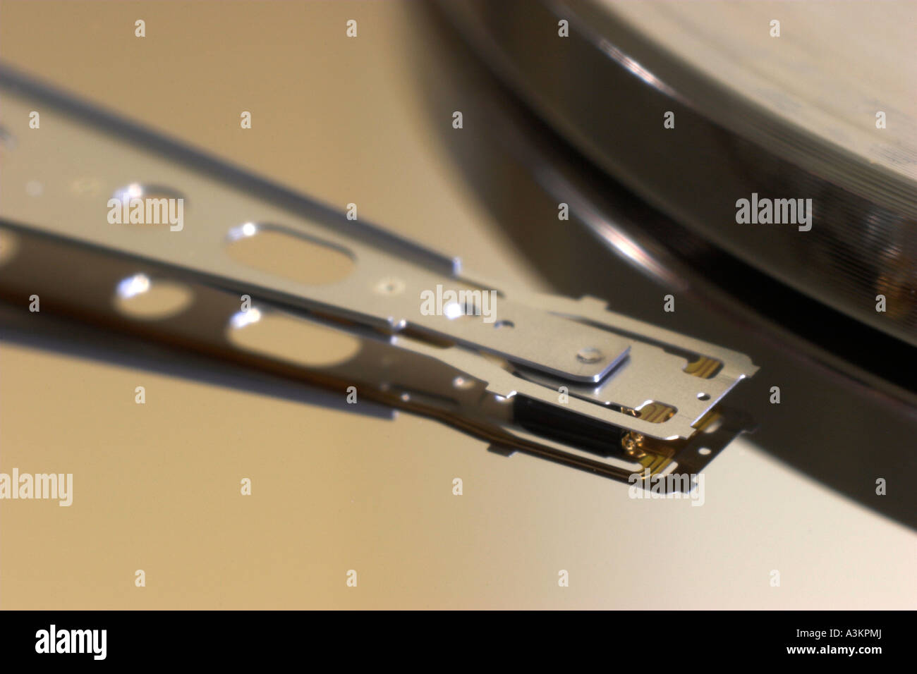 Hard Disc Inner Hard disk internals Stock Photo - Alamy