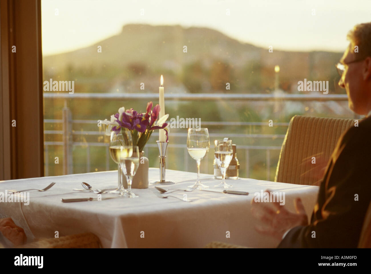 Wine and glass Stock Photo
