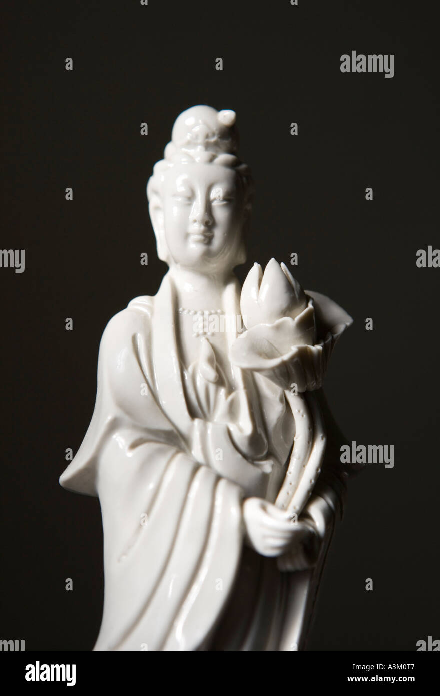 statue of Quan Yin goddess of compassion Stock Photo Alamy