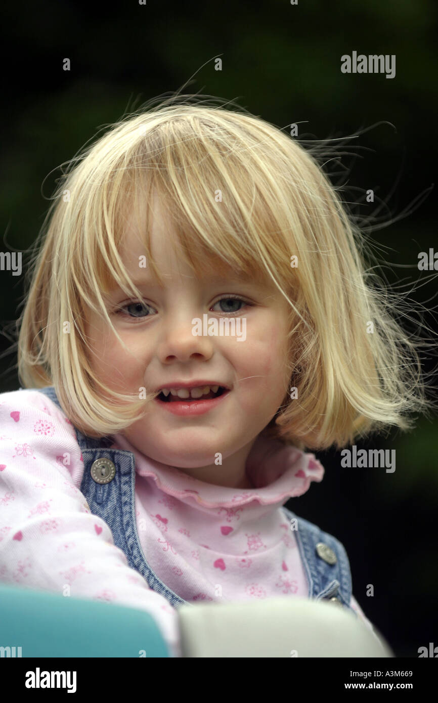 Eve aged three Stock Photo Alamy