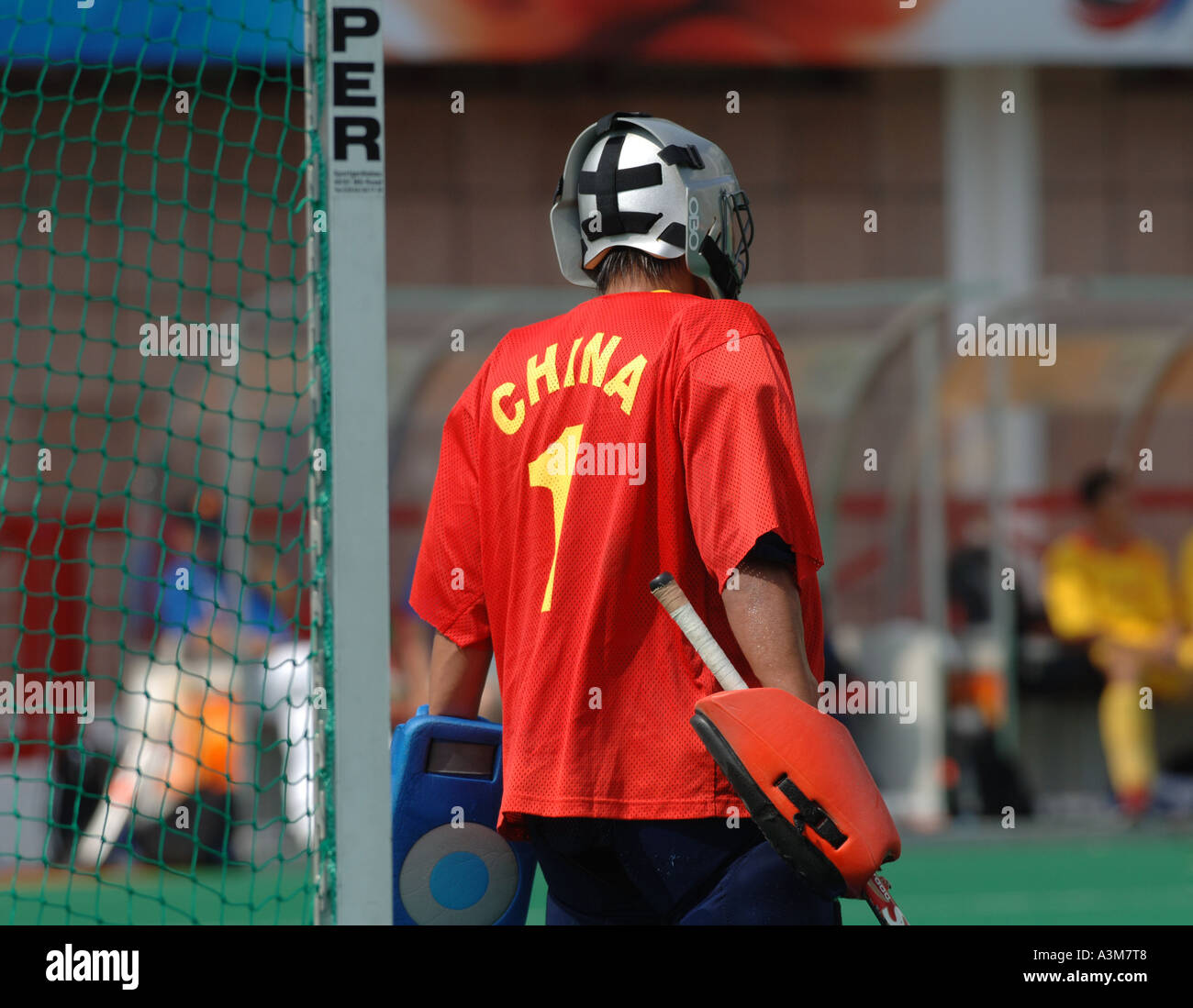 Field hockey goalkeeper hires stock photography and images Alamy