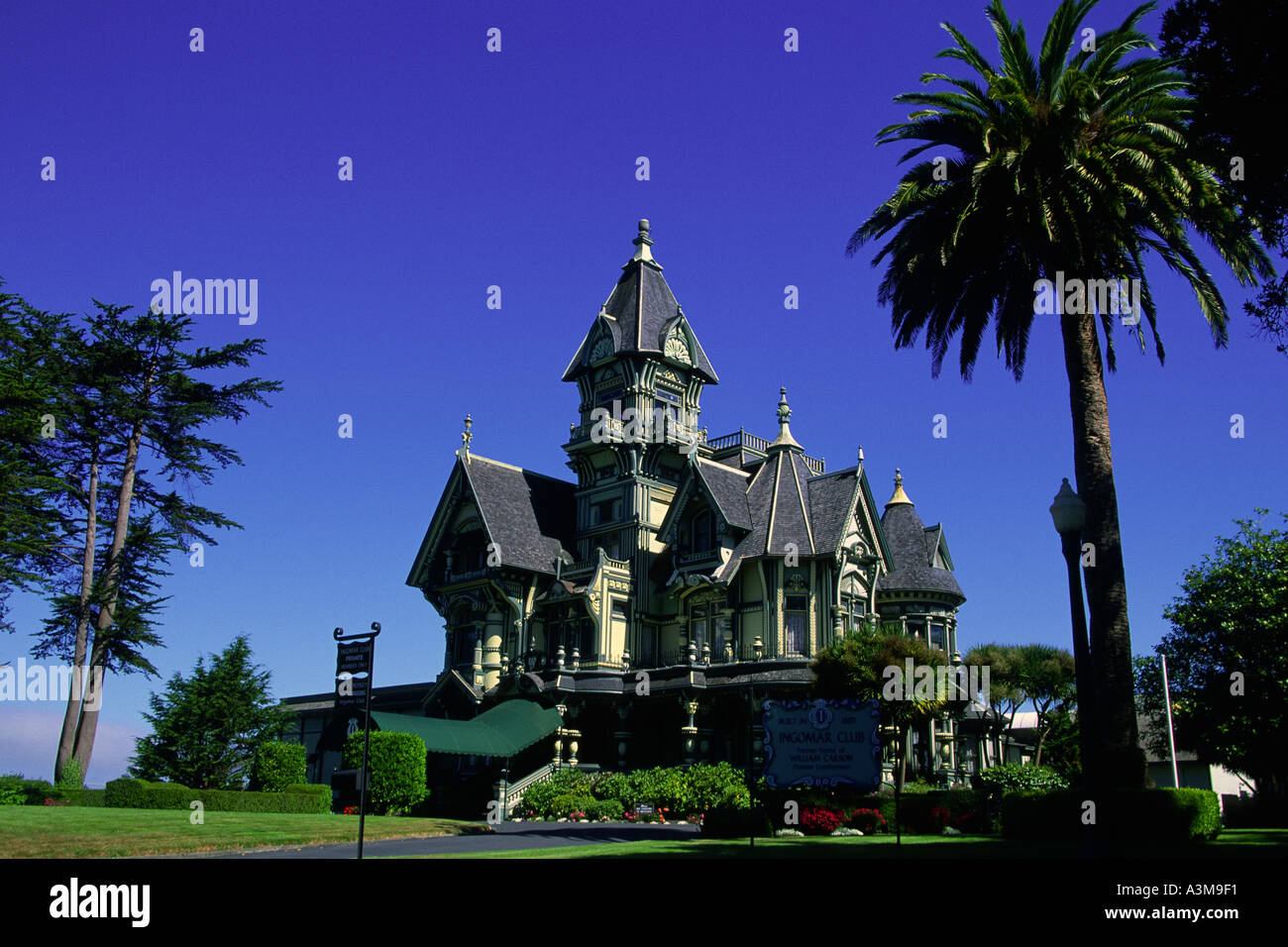 Ingomar Club in the circa 1885 home of pioneer lumberman William Carson