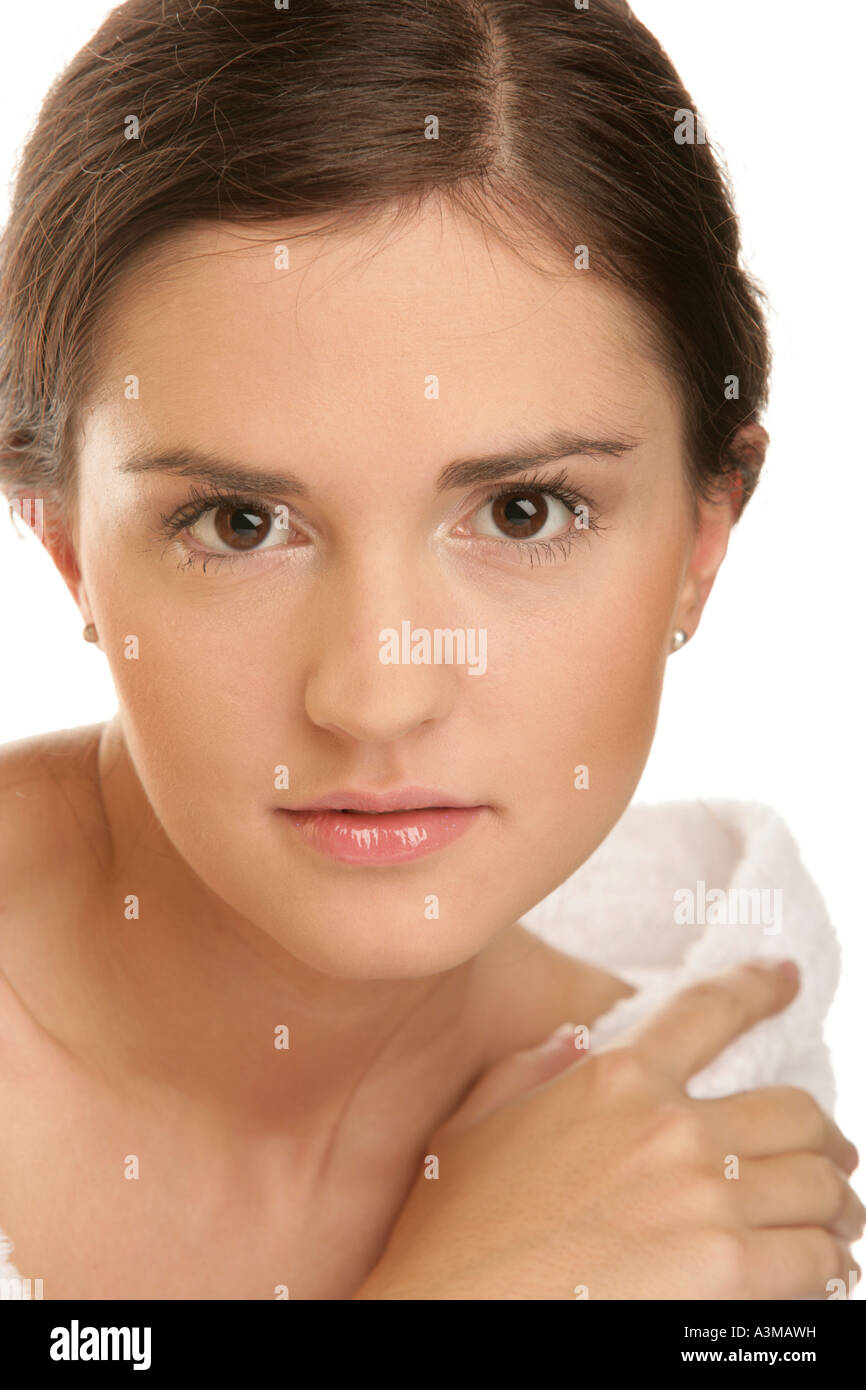 Portrait of young woman Stock Photo