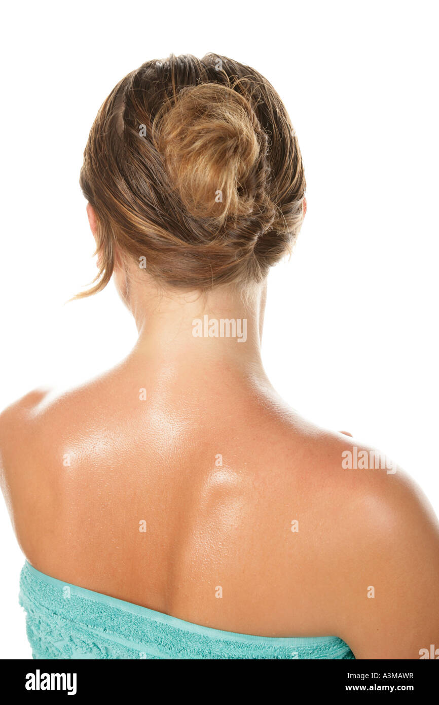 Nape Of A Woman S Neck Stock Photo Alamy Nape Of A Woman S Neck Stock Photo Alamy