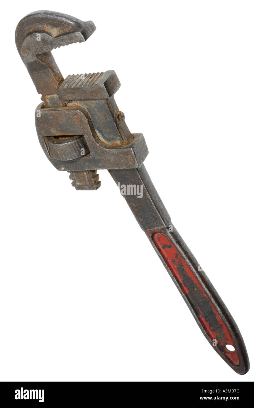 Adjustable spanner. Adjustable wrench Stock Photo Alamy