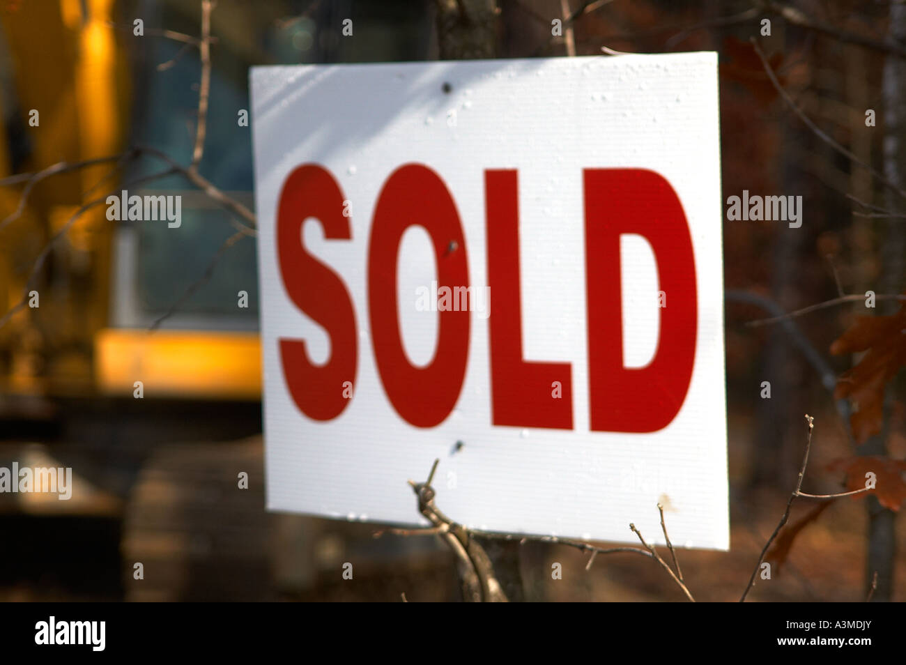 Sold Sign Poster SOLD sign post business real estate commercial residential poster ...