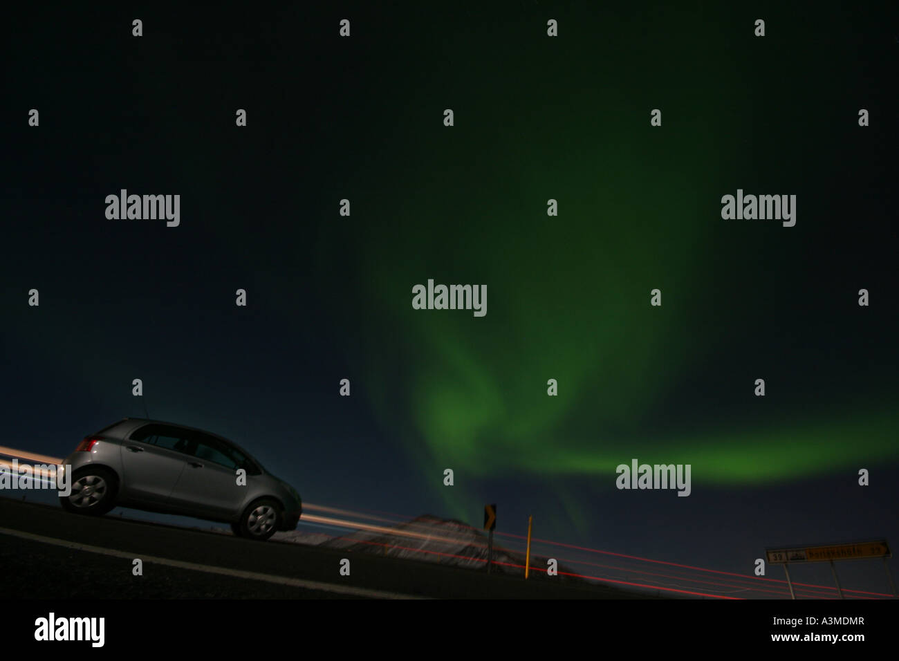 iceland northern lights Stock Photo - Alamy