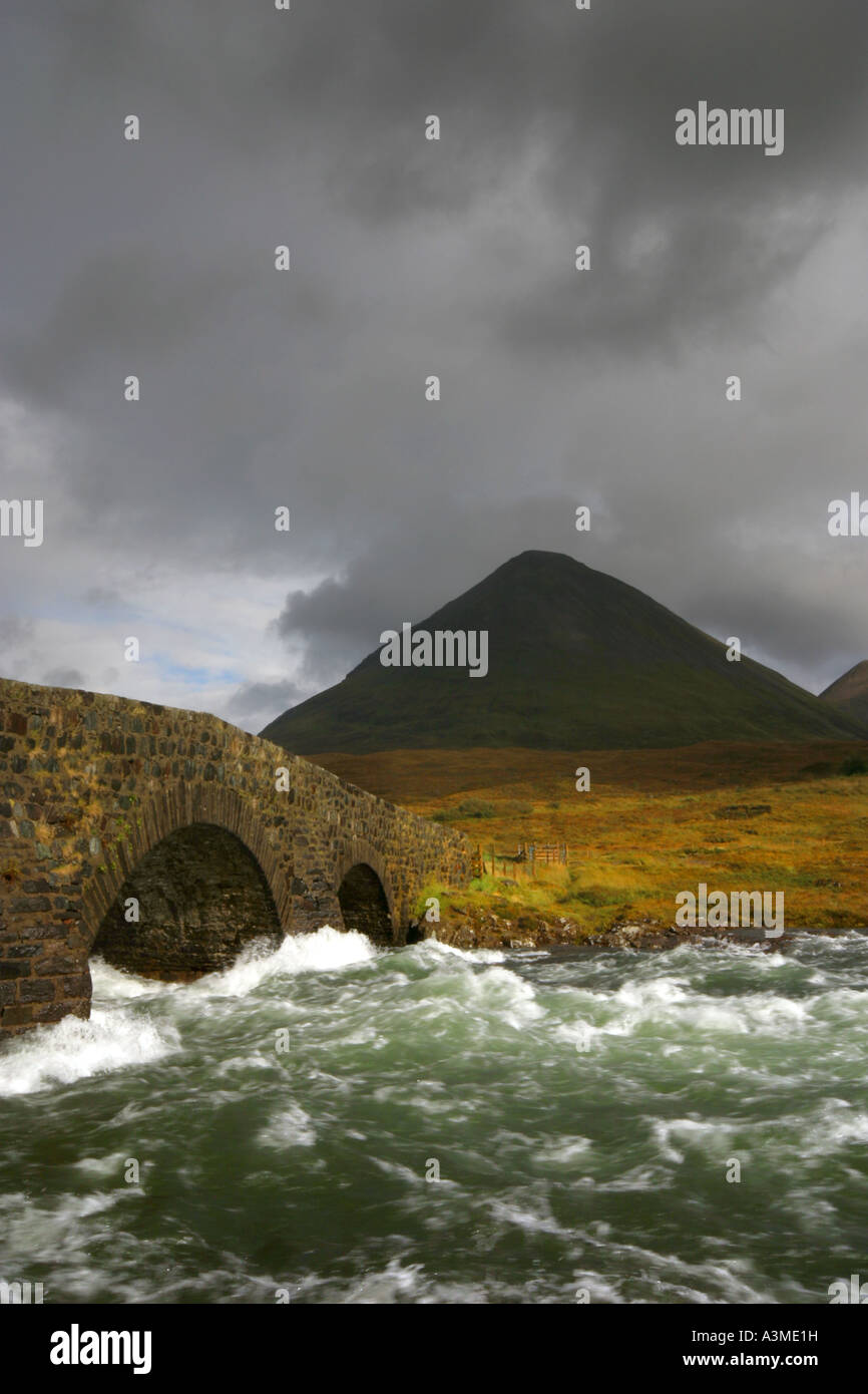 Bridge on mountain river hi-res stock photography and images - Alamy