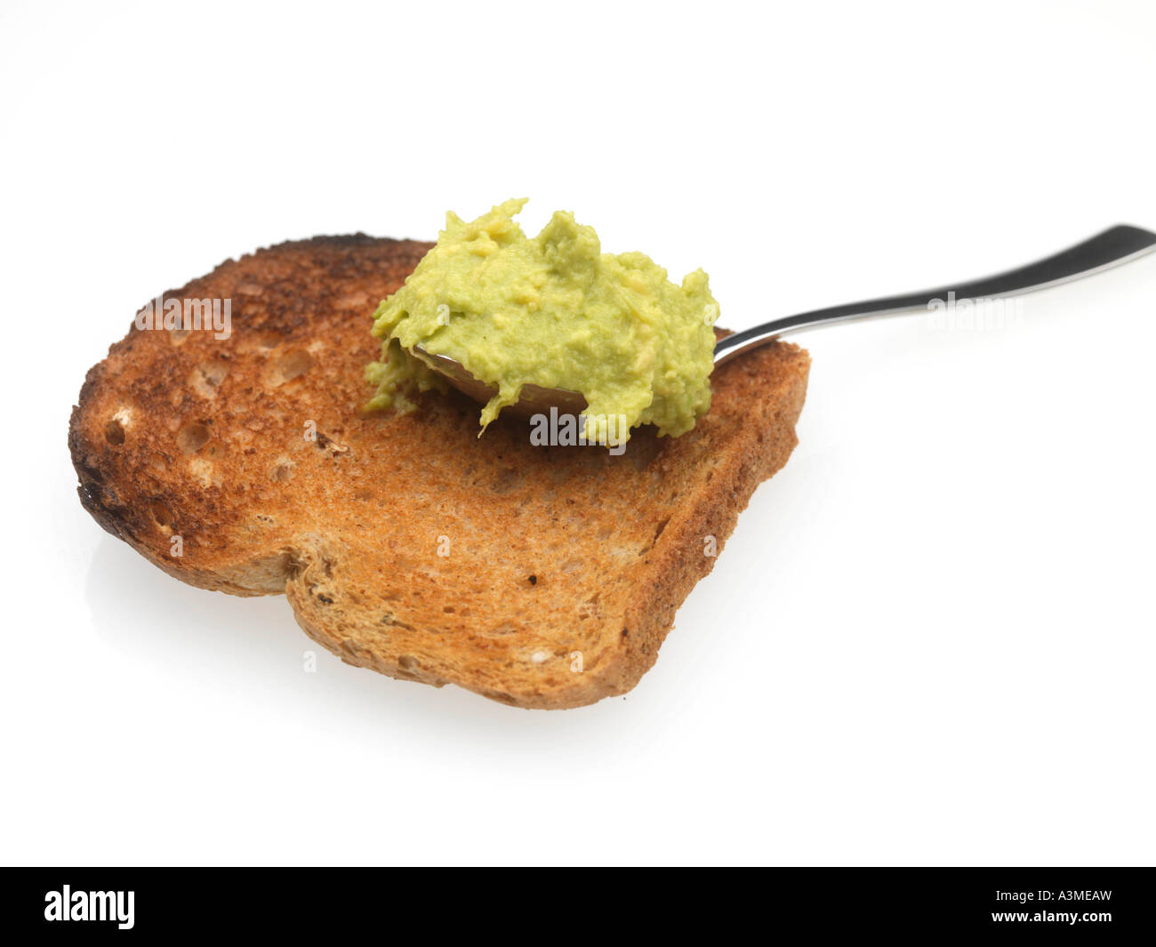 Avocado Spread on Toast Stock Photo Alamy