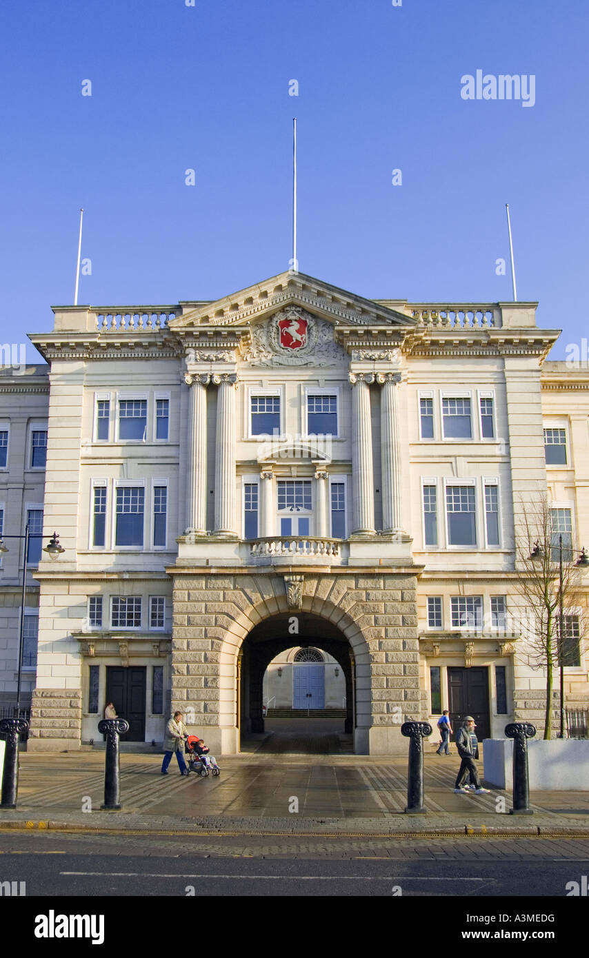 Maidstone, Kent, UK. County Hall headquarters of the Kent County