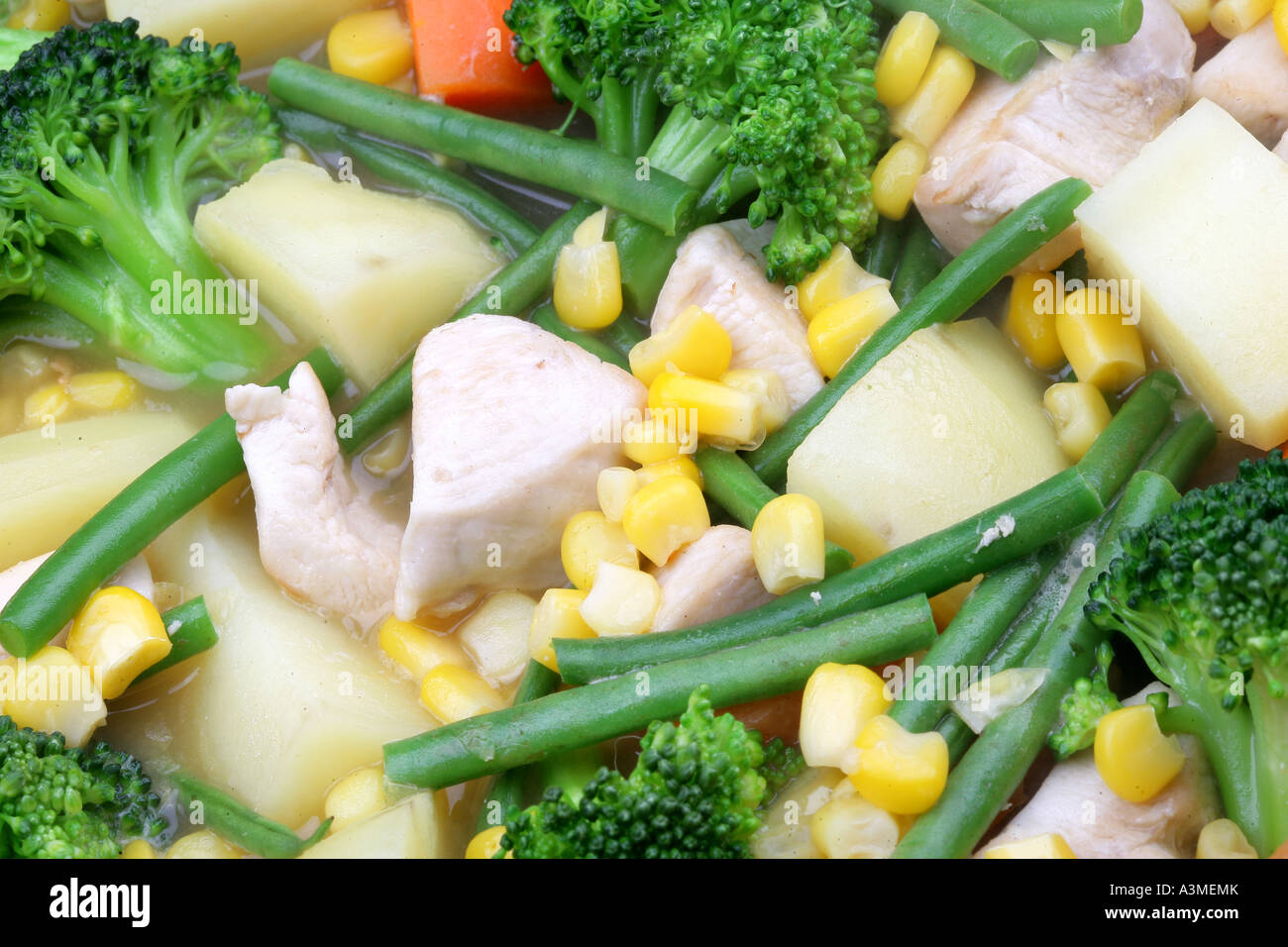 Food meats stew chicken hi-res stock photography and images - Alamy