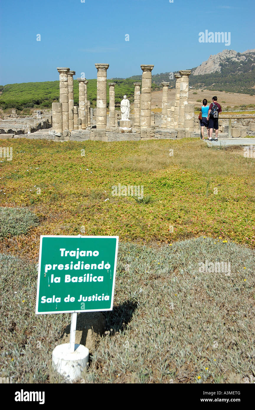Vista de las ruinas de la ciudad de baelo claudia en bolonia cadiz Stock  Photo - Alamy, image size:864x1390