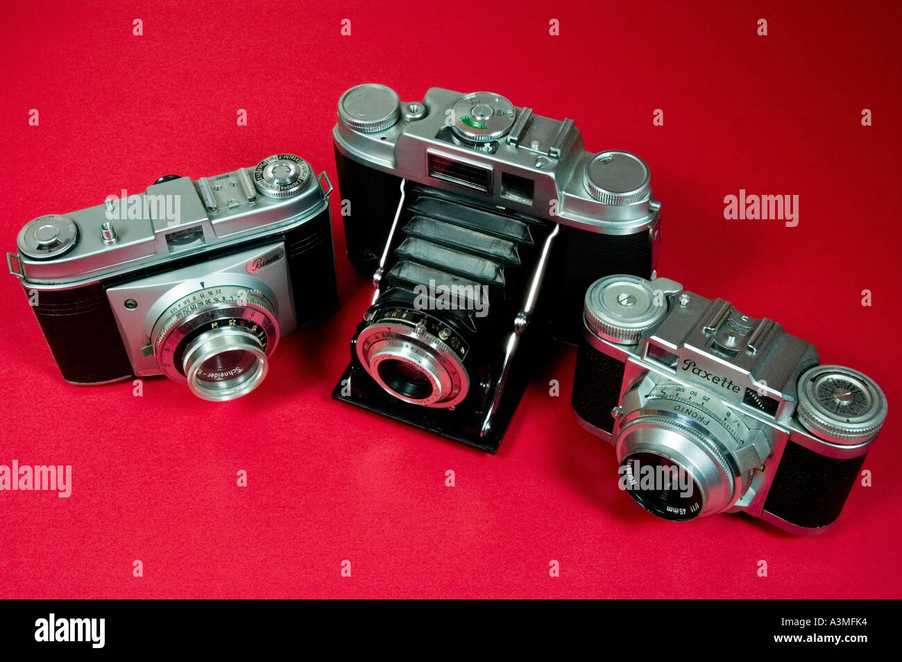 Argus 3 cámaras Vintage finca encontrar-como está-Agfa Silette Kodak Retinette 