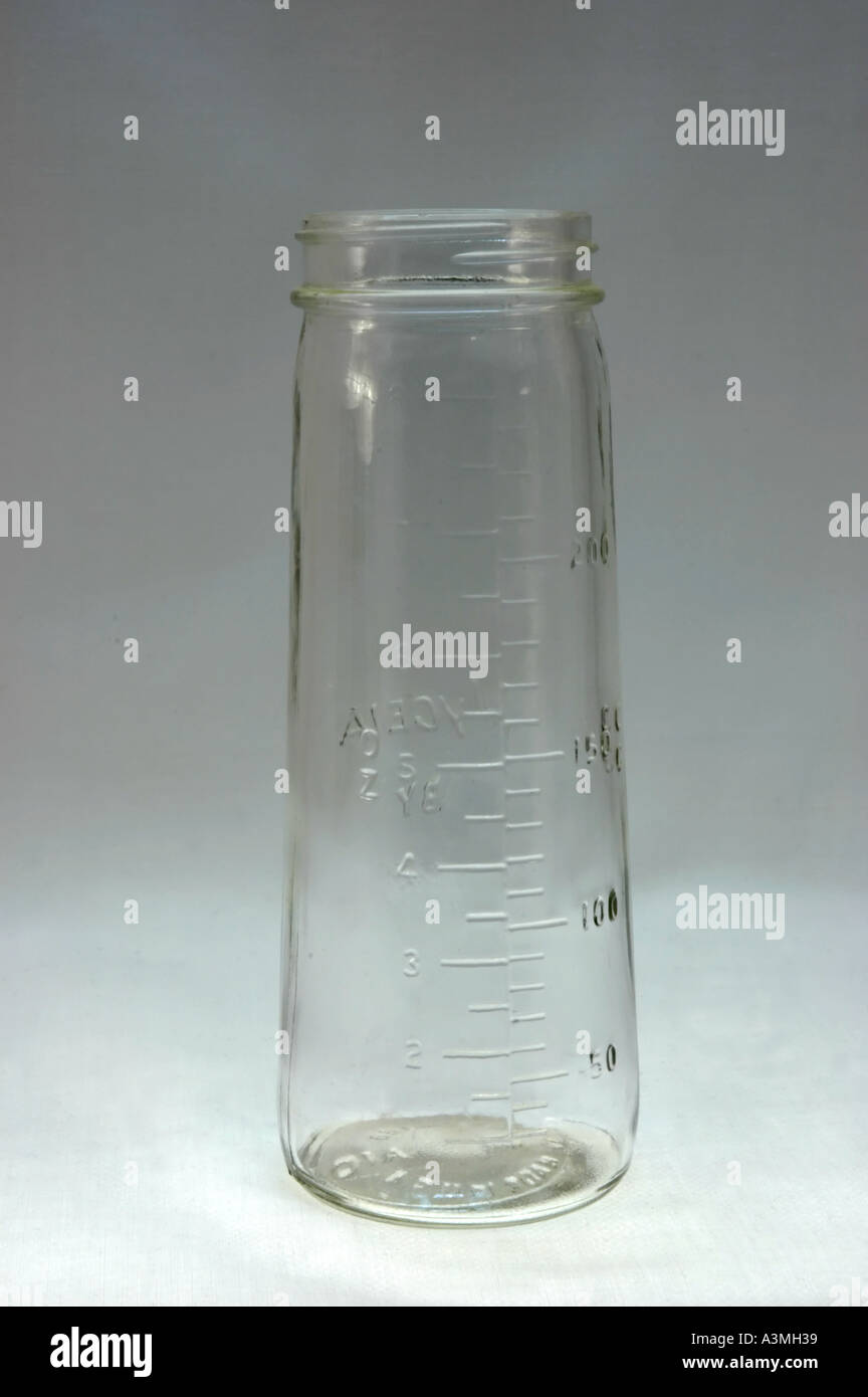 old fashioned glass baby bottles