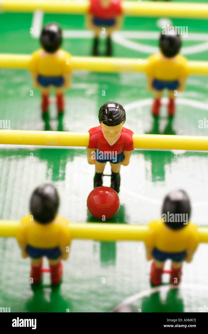 Tabletop Football Game Stock Photo Alamy