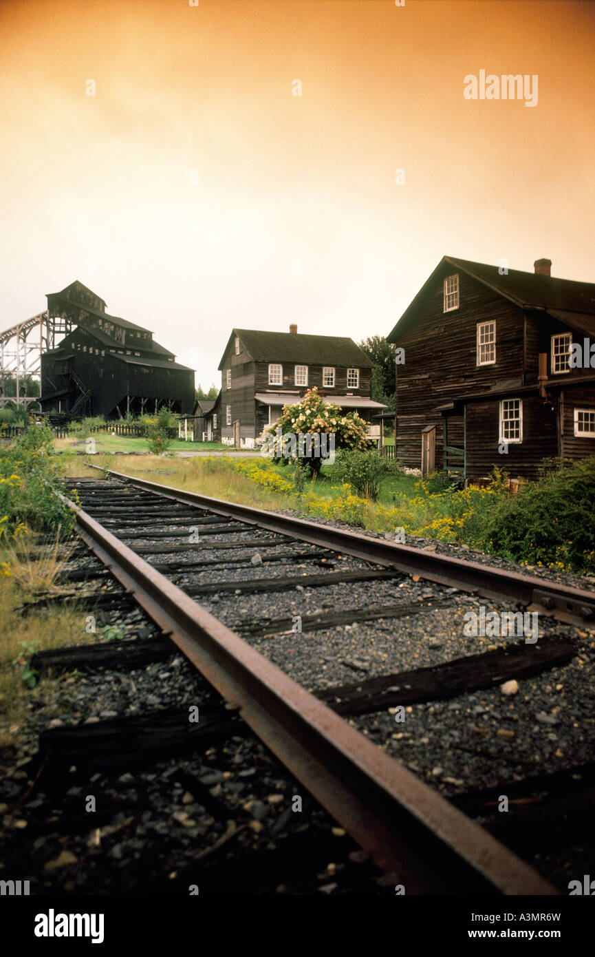 Eckley miners village Hazelton PA Pennsylvania 19th century anthracite