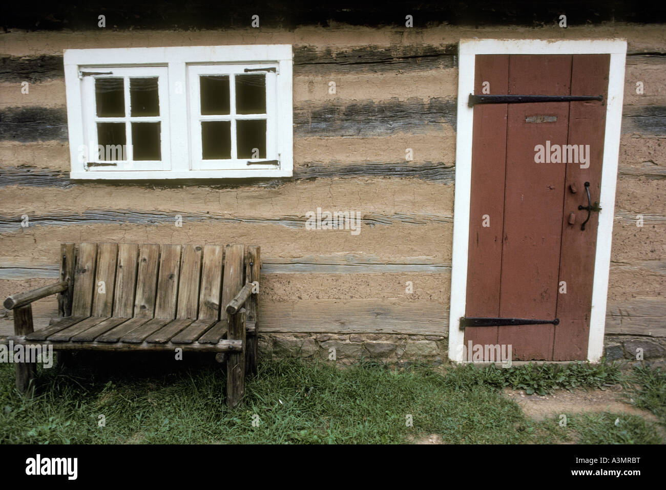 Log Cabin Pennsylvania Stock Photos Log Cabin Pennsylvania Stock