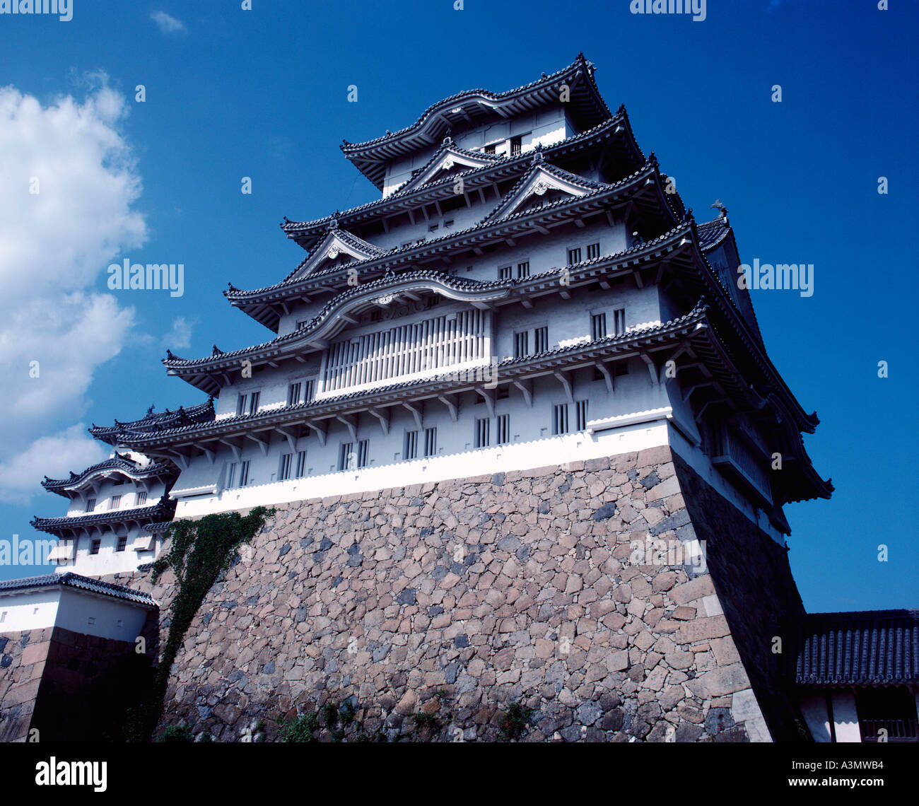 White Egret Castle Himeji Japan Stock Photo